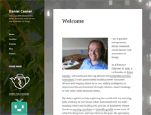 Tablet Screenshot of danielcasner.org